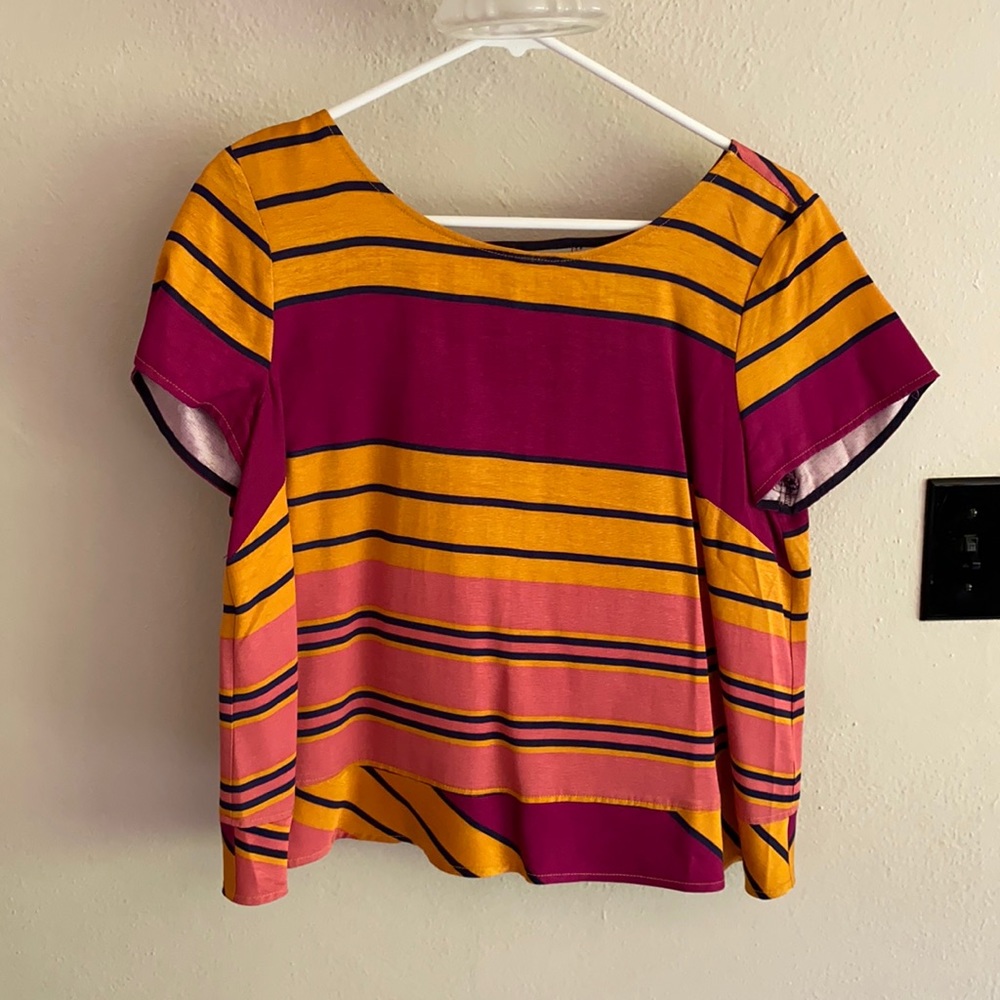 Bright and cheery top.